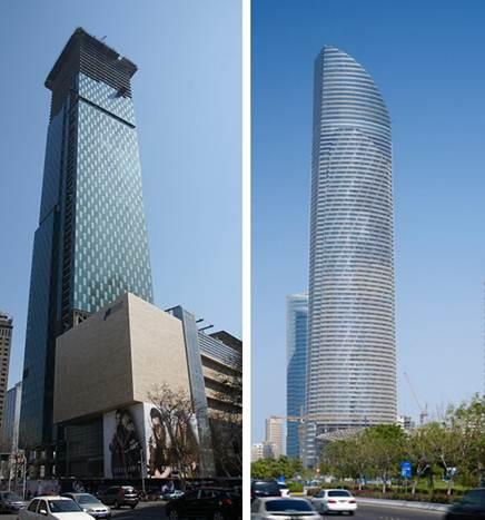 Landmark in Abu Dhabi, and Digi Plaza in China (324 m)