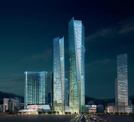 Eton Place Tower in Dalian, China (400 yards)