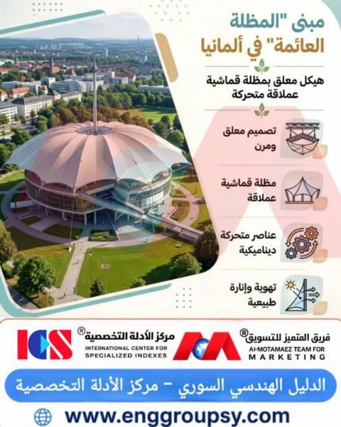 مبنى المظلة العائمة في ألمانيا